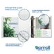 thumbnail image 5 of Carpeta Samsill de 2" de 3 anillas, económica, vista transparente, paquete de 12, 5 of 8