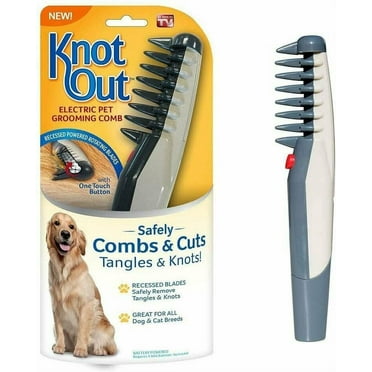 Knot Out - Electric Pet Grooming Comb FACTORY SEALED As Seen On TV by Pet Combs