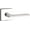 Nickel, variant on Baldwin 5162190RDM 5162 Right Handed Non-Turning One-Sided Dummy Door Lever - Black