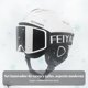 thumbnail image 4 of Abbraccia Casco de esquí con gafas, casco unisex para deportes de invierno, set de protección total, 4 of 6