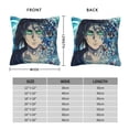 thumbnail image 2 of Attack On Titan Square Pillow Case Pillow Holder Soft Decorative Pillow Sham Cushion Cases Pillowcase 20"X20", 2 of 7