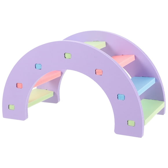 KAKOWELY Puente de escalada para hámster, puente de entrenamiento para mascotas pequeñas, puente para cobayas, jaula de juguete