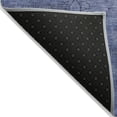 thumbnail image 3 of Addison Rugs Chantille Indoor/Outdoor Transitional Patchwork Blue Washable Round Rug, 8' x 8', 3 of 6