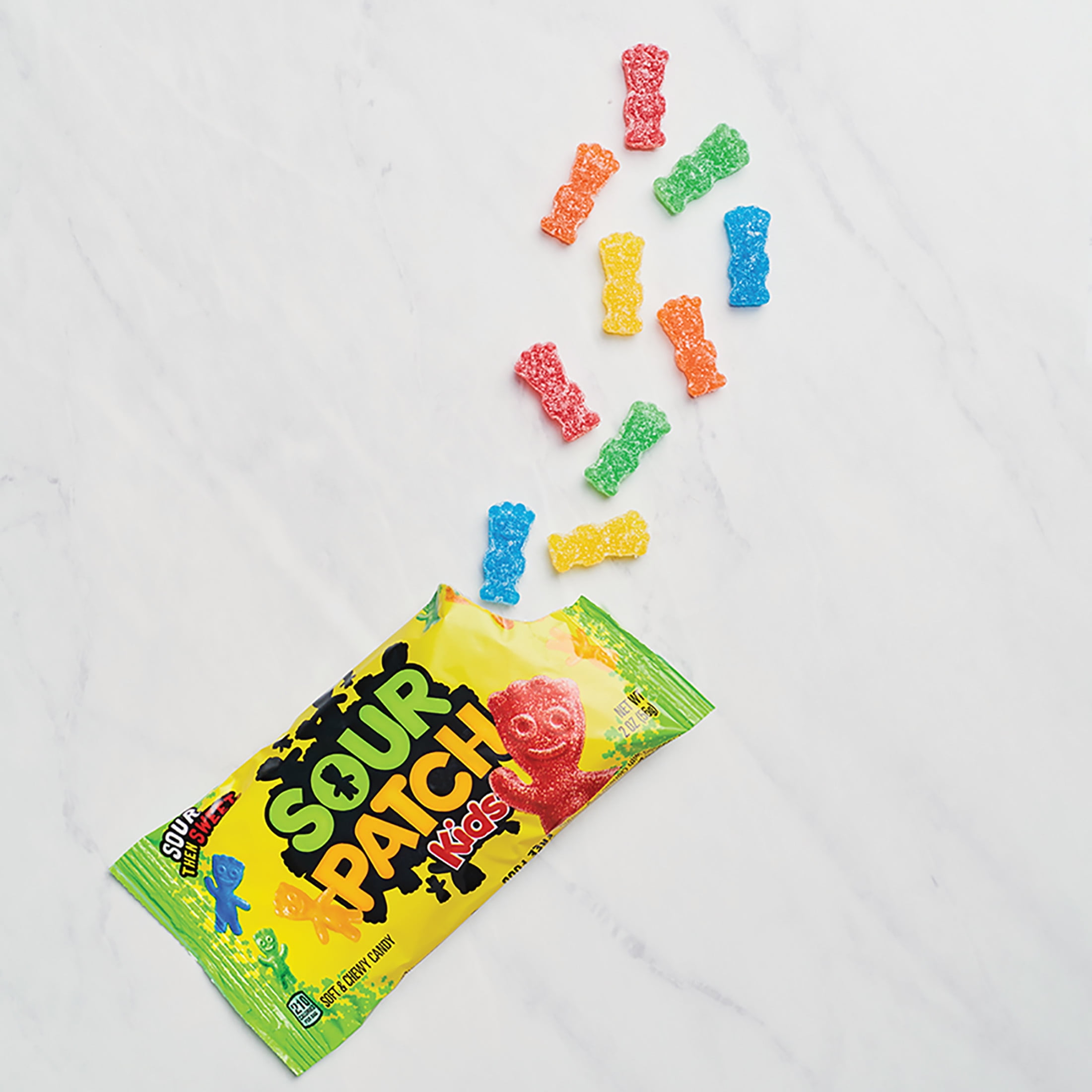 SOUR PATCH KIDS and SWEDISH FISH Mini Soft & Chewy Gummy Candy Variety Pack, Bulk Candy, 18 Bags