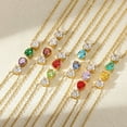 thumbnail image 5 of NICKSUN Birthstone Necklace for Women, Cubic Zirconia Charm Necklace, Birthstone Jewelry, Gifts for Women, 5 of 16