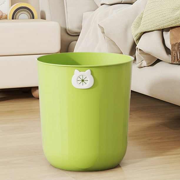 Cubo de basura, bote de basura, bote de basura para cocina, dormitorio, inodoro, baño sin tapa, bote de basura para el hogar