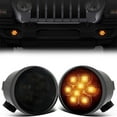 thumbnail image 2 of Yassdwbn 4PC Front LED Turn Signal Side Marker Fender Lights for Jeep Wrangler JK 07-2017, 2 of 3