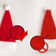 thumbnail image 4 of 10 piezas Mini gorro de Papá Noel decoración navideña regalo de Navidad para el hogar decoración actual, 4 of 5