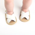 thumbnail image 4 of Summer Baby Boys Comfortable Breathable Anti-Slip Shoes Tassel Design Sandals Toddler Soft Soled First Walkers 0-18M, 4 of 5