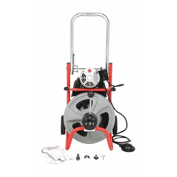 Ridgid 100 ft Corded Drain Cleaning Machine, 115V AC 27008