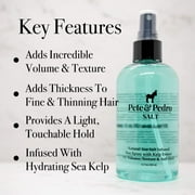 Pete & Pedro SALT - Natural Sea Salt Spray Volume, Texture, Hold, 2 oz.