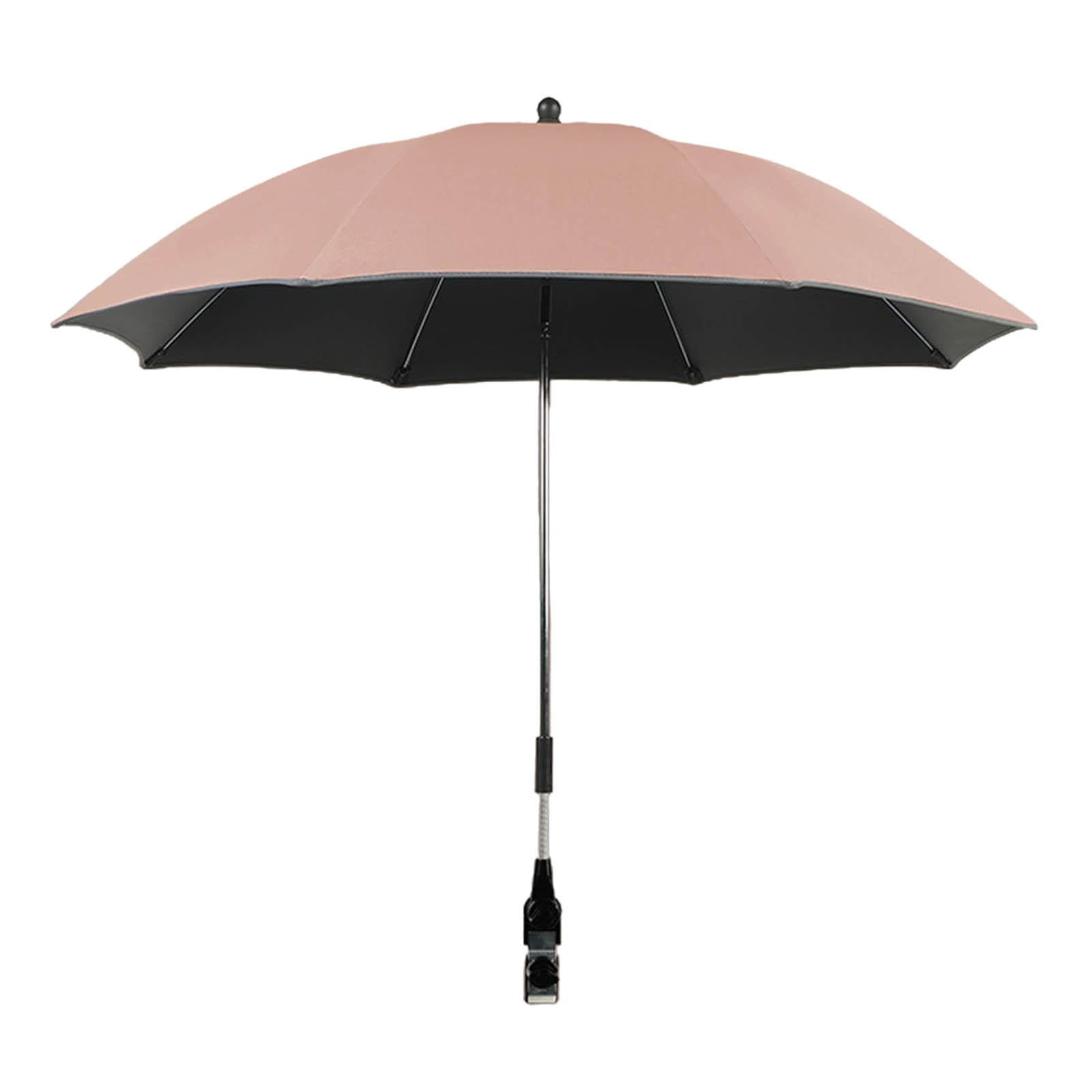 Pram Umbrella UV Parasol for Pushchair Pram Stroller Buggy Linen Anti-Allergic 