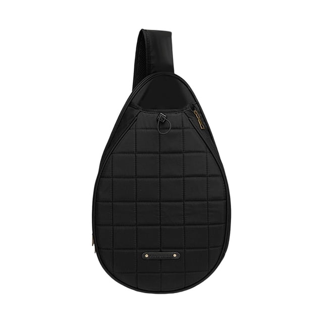 Minnieouse Tennis Racket Shoulder Bag Outdoors Sports Mesh Organizer Pocket Accessories Mochilas Negro