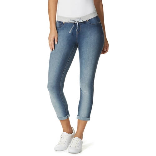 Luxe Pull-On Crop Capri Pants 