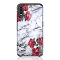 thumbnail image 5 of LG K22 Case, LG K32 Case, LG K22 Plus Case, Rosebono Slim Hybrid Shockproof Hard Cover Graphic Fashion Colorful Skin Cover Armor Case for LG K22/K22+ (Rose Marble), 5 of 5