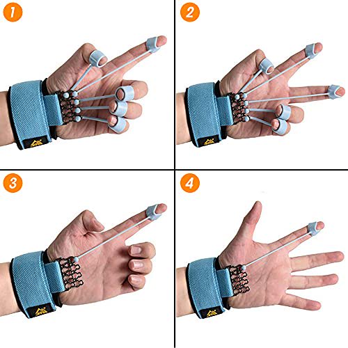 Hand Grip Renforceur De Préhension - Entraîneur De Force Pour Doigts Et Avant-bras - Pour Musiciens, Sportifs, Rééducation - Capacité 45 Kg
