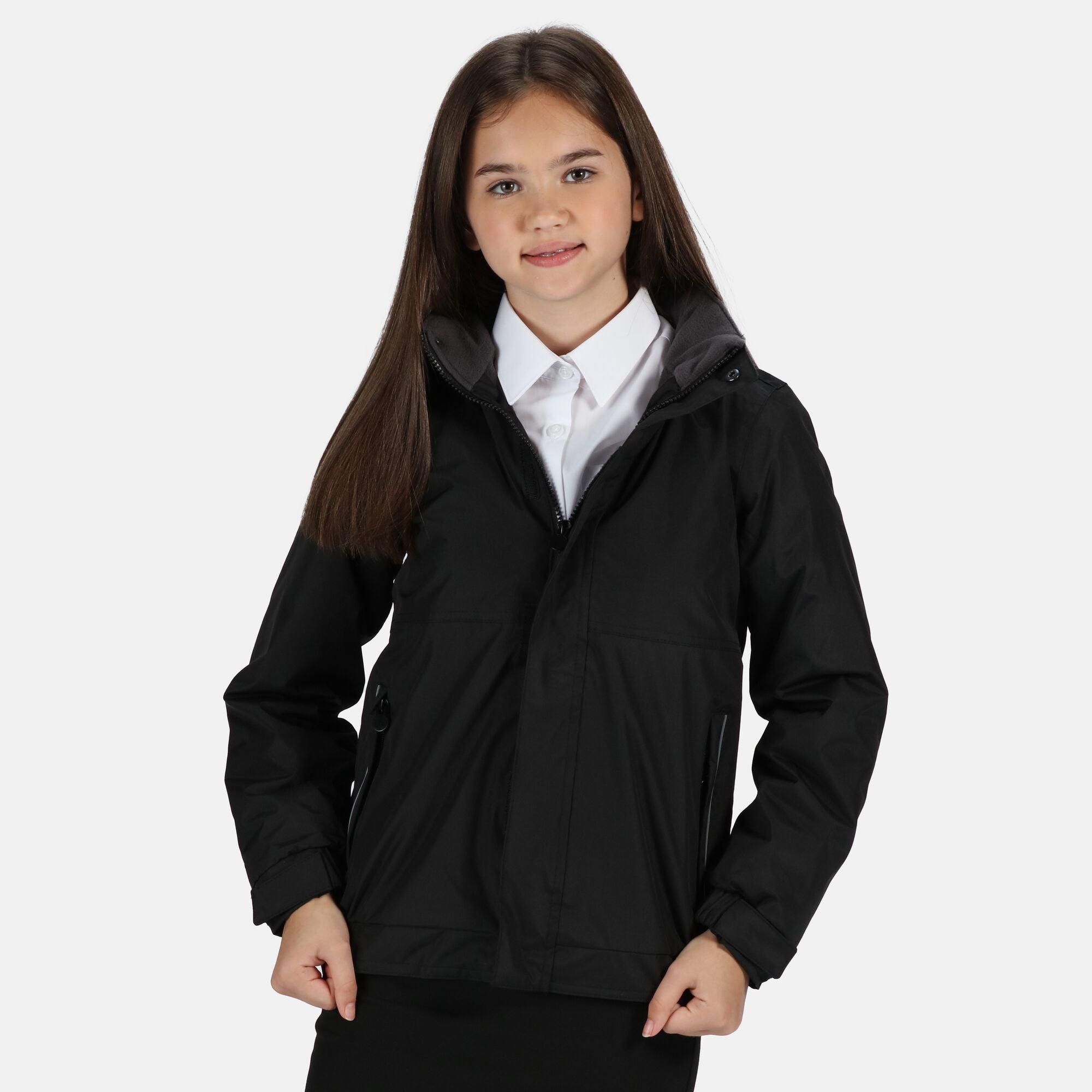 Regatta Kids Unisex Thermoguard Fleece Lined Dover Jacket Windproof & Waterproof 