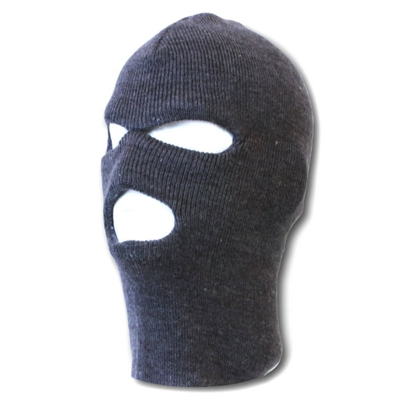 Charcoal Three Holed Ski Mask