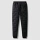 thumbnail image 3 of Men's Plain Winter Warm Fleece Drawstring Casual Pants Trousers Bottoms, 3 of 4