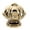 Polished Antique, variant on Alno A6929-14-AE Ornate 1-1/4 Inch Cabinet Knob Antique English