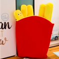 thumbnail image 5 of Set de cojines de peluche JPORSHU Hamburguesa y papas fritas 30 cm, 5 of 5