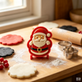thumbnail image 6 of Christmas Mini Pie Molds, Festive Holiday Baking Tool Set with Press Design for Making Delicious Seasonal Pastries and Tarts (Santa Claus), 6 of 6