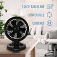 thumbnail image 3 of Keystone New 7 in Portable Convertible  Fan, KSTFD070CAG, 3 of 7