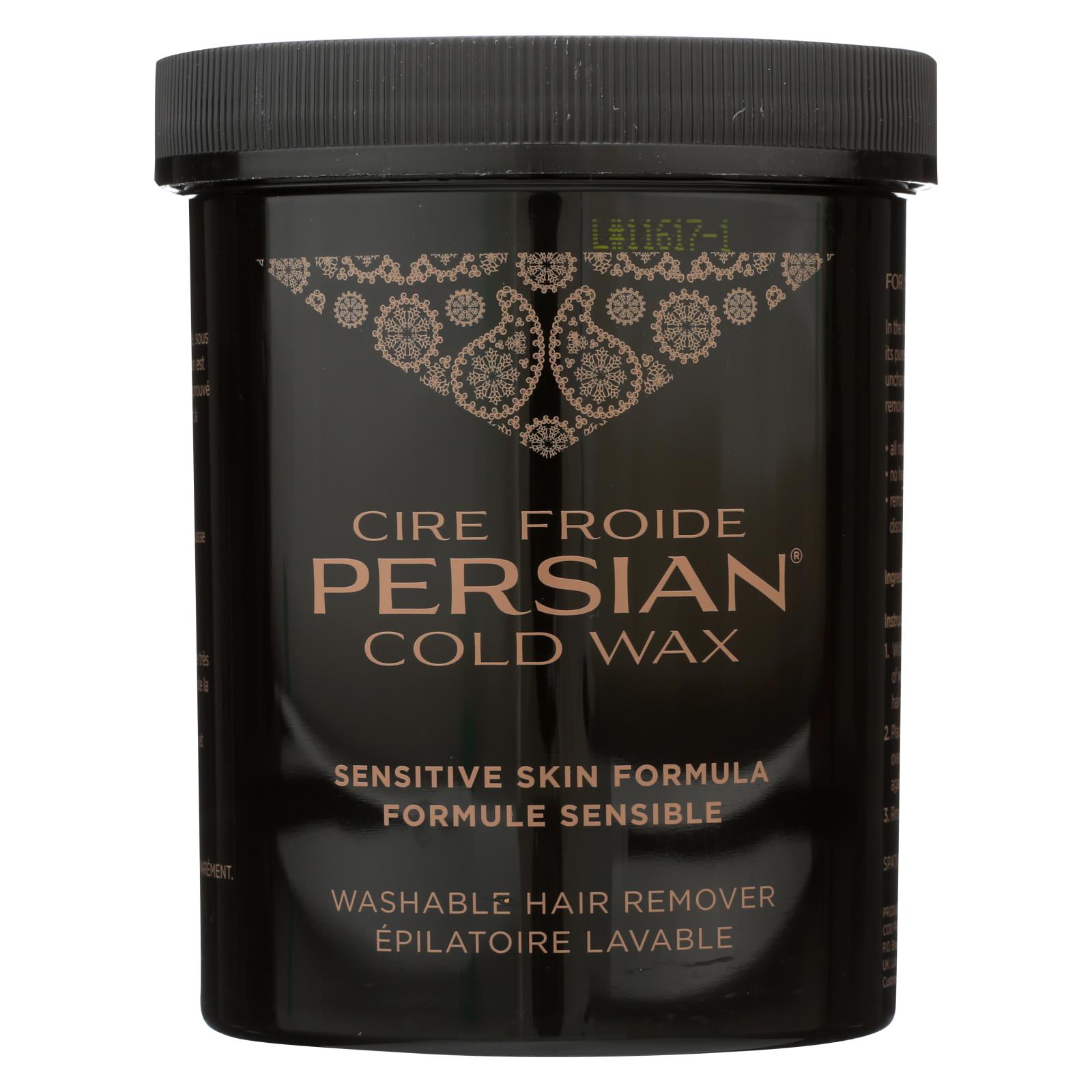 Parissa Persian Cold Wax Washable Hair Remover 16 fl oz Jar 