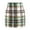 Green, variant on ZHOUCHANKIDS Womens Wool Plaid Mini Skirt Fall Winter High Waisted Bodycon Pencil Skirt Green L
