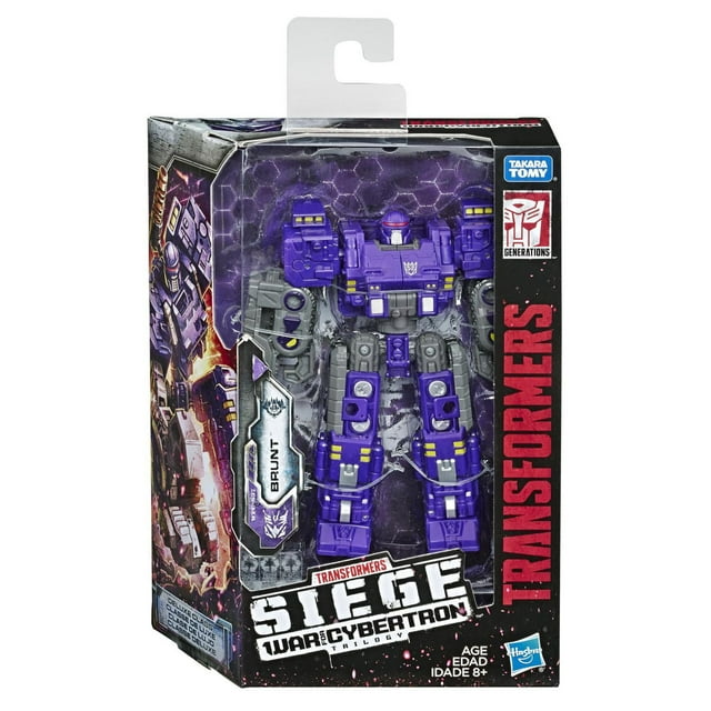 Jouets Transformers Generations War for Cybertron, figurine Weaponizer Deluxe WFC-S37 Brunt, gamme Siege