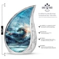 thumbnail image 2 of SUBSH Dragon Cremation Urn Human Ashes - Urn For Adult Male - Cremation Urn Human Ashes - Urn For Ashes Adult Male - Combo 1 Large & 2 Small - Small Ashes Keepsake, 2 of 2