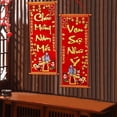 thumbnail image 5 of Lien Trang TET Couplets Vietnamese Character Ornament Entryway Velvet Material for Family Spring Festival Bedroom Decor, 5 of 7