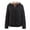 Black, variant on comerut Women Hooded Cotton Jacket Autumn Winter Warm Solid Color Quilted Long Sleeves Zipper Pocket Casual Loose Fit Ladies Female Coat Outwear