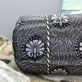 thumbnail image 3 of Natural Geo Black/Silver Gao Takiya Bolster Pillow (Set of 2), 3 of 4
