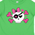 thumbnail image 4 of Inktastic Girl Pirate Skull Valentine Girls Toddler T-Shirt, 4 of 5