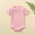 thumbnail image 2 of ibuvkizy Baby Girl Bodysuits Newborn Short Sleeve Onesie,Baby Girl Clothes,One-Piece Baby Rompers,Toddler Girl Shirts Jumpsuit,Kids Summer Outfits,Fashion Casual Cute Pajamas,Baby Girl Gifts, 2 of 4