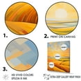 thumbnail image 3 of Designart "Melodic Sunrise In The Prairies" Prairies Floater Framed Canvas Art Print, 3 of 5