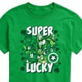 thumbnail image 3 of Marvel - Super Lucky - Men's Short Sleeve Graphic T-Shirt, 3 of 5
