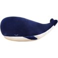 thumbnail image 5 of NETSENG Down Cotton Soft Simulation Big Blue Whale Dolphin Doll Plush Toy Pillow (25CM), 5 of 5