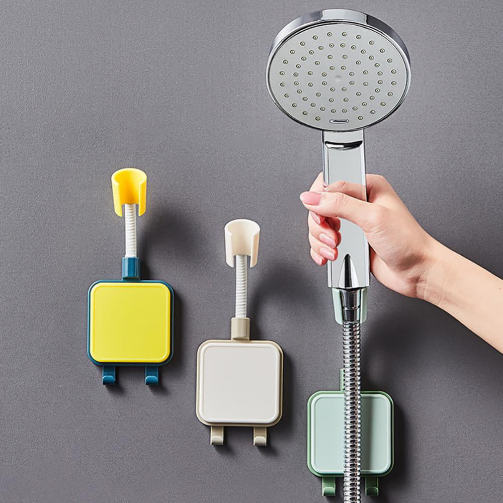Details about   Adjustable Suction Cup Shower Head Holder Wall Mount ABS Shower Nozzle Bracket !