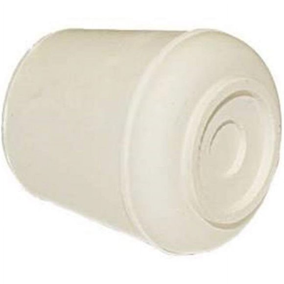 Richelieu America 239473 Embout de Pied en Caoutchouc 0,62 Po, Blanc