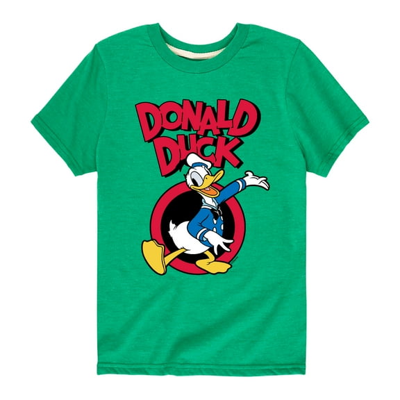 Mickey & Friends - Donald Duck - Toddler And Youth Short Sleeve Graphic T-Shirt