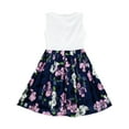 thumbnail image 3 of Girls Dress Sequin Lace Plaid Checkered Tulle Flower Print 4, 3 of 4