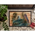 thumbnail image 3 of Abstract Pelicans Doormat 24x36, 3 of 4