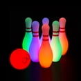 thumbnail image 6 of Bowling Set Light Up LED Flashing 12-Piece, 6 of 12