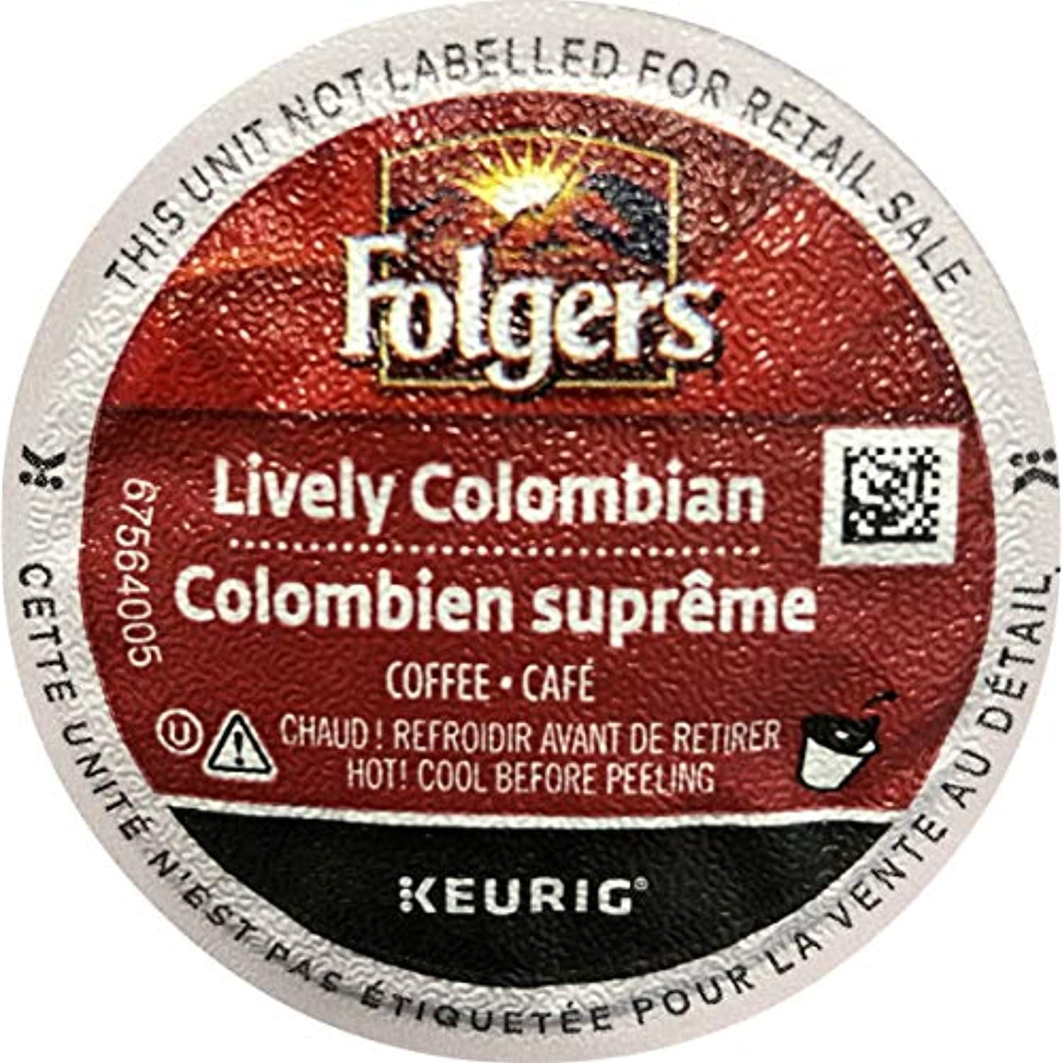 Folgers Lively Colombian Supreme Coffee 72 KCups (3 Boxes Of 24 Count