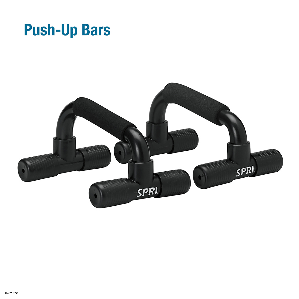 SPRI Home Gym Essentials Kit, Includes Jump Rope, Push-up Bars, Ab Wheel and Medium Resistance Tube - image 5 of 10