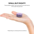thumbnail image 5 of PocketTunes Bone Conduction Instant Mini Speakers with Bluetooth Wireless Technology, Pack of 2 (Lilac), 5 of 14