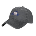 thumbnail image 3 of ZICANCN Virginia Map State Flag Adjustable Baseball Cap Women , Hats for Men Adult Washed Cotton Denim Baseball Caps Fashion Deep Heather, 3 of 6