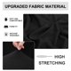 thumbnail image 4 of Muebles Sofá Sofá Cubierta elástica Funda protectora negra 76 '' - 90 '' Negro, 4 of 10
